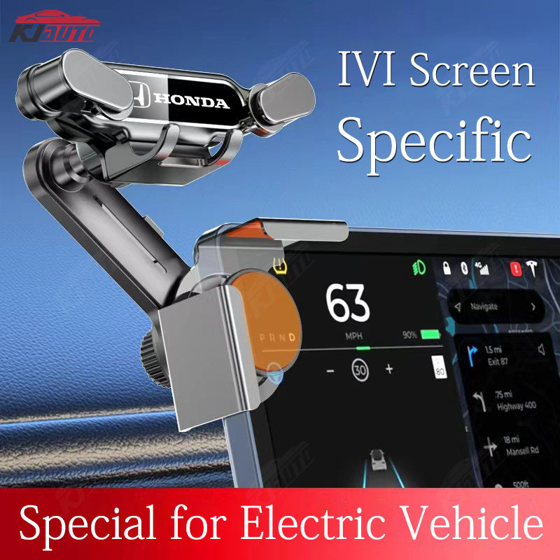 Giá đỡ điện thoại Honda chuyên dụng EV Giá đỡ điện thoại trên ô tô Giá đỡ bảng điều khiển màn hình lớn An toàn và ổn định cho Civic Jazz Fit Accord Vezel Brio Cr-V City Hr-V Wrv Spirior Shuttle