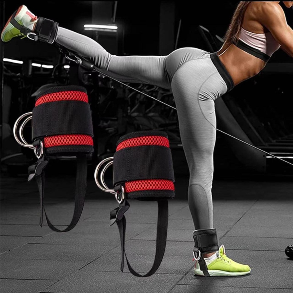 Giàn Mắt Cá Chân Khóa cho Tập Luyện Sức Mạnh Chân và Mông - Phụ Kiện Nhà Tập Thể Dục