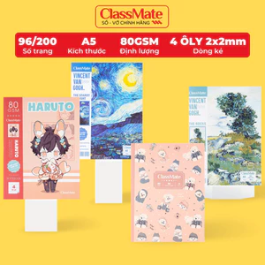 combo 10 quyển Tập Học Sinh Miền Nam A5 Vở 4 ÔLy 80gsm Vở Học Sinh Cấp 1 96/200 Trang Vở 4 ÔLi 2x2mm