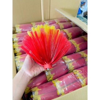 Đầu Chổi Quét Mạng Nhện,Cọ Phủi Bụi Gắn Đầu Sào Rút Có Ren Ốc 6Li Tiện Lợi