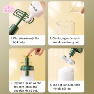 Cốc Tạo Bọt Rửa Mặt OurTime Bán Tự Động Lên Bọt Mịn Sạch Sâu Lỗ Chân Lông