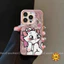 ốp ip Cho IPhone 17 12 11 13 15 14 16 Pro Max XR X XS 8Plus 7Plus Max 15 7 8 Plus SE Phong cách cặp đôi Bảo vệ khi rơi