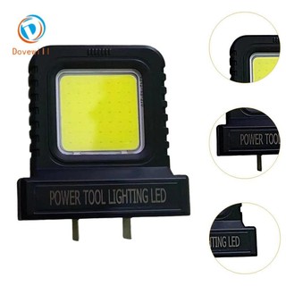 Đèn làm việc đa năng pin 21V, phù hợp câu cá và làm việc ngoài trời