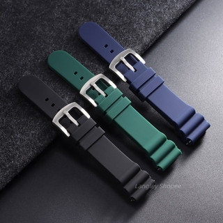 Dành Cho Seiko 5 Diver Dây Đeo Đồng Hồ Cao Su Silicon 20 Mm 22 Mm Dây Đồng Hồ SKX007 SKX009 Vòng Tay Phát Hành Nhanh Nhựa Dây Đeo Đồng Hồ Cho Nam Đen Xanh Xanh Lặn