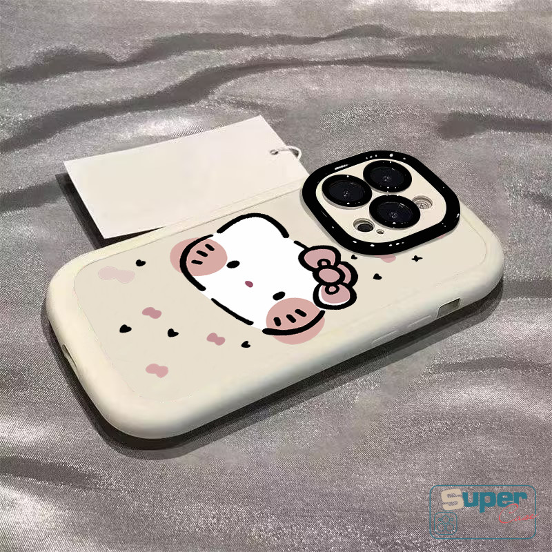 Ốp Lưng Vivo Y28 Y17 Y100 Y18 Y21 Y27 Y03 Y12S Y20 Y15A Y15 Y12 Y02 Y100i Y02T Y28 Y22 Y91 Y18S Y15S Y20i Y03T Y36 Y17S Hoạt Hình Thời Trang Hello Kitty Nơ Trái Tim Mềm