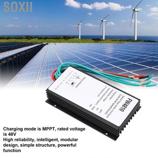 Soxii Bộ điều khiển sạc gió SOXII cho bộ điều khiển MPPT IP67 FW4810 Phụ kiện 48V Bộ điều chỉnh 1000W Máy phát điện áp điện áp