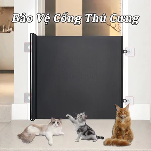Bảo Vệ Cổng Thú Cưng,cho Bé Có Thể Thu Vào,Trẻ Em Và Vật Nuôi đều Có Thể Sử Dụng,cho Không đục lỗ,dễ lắp đặt