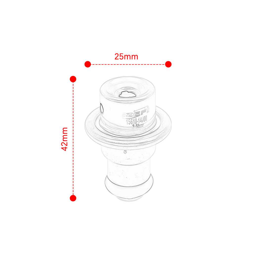 Bộ điều chỉnh áp suất nhiên liệu tương đương xe máy cho Kawasaki Ninja 650 Vulcan 900 ULTRA 15610-27G00-000 Các bộ phận thay thế