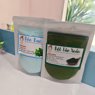 BỘT MẶT NẠ THIÊN NHIÊN DƯỠNG TRẮNG DA, LÀM SÁNG MỊN TỰ NHIÊN, HẤP THU BÃ NHỜN VÀ NGĂN NGỪA MỤN HIỆU QUẢ