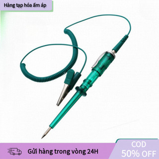 Bút thử điện cho hệ thống điện xe, hỗ trợ 3 mức điện áp DC, đèn LED sáng rõ dễ quan sát trong điều kiện thiếu sáng