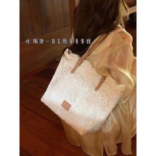 Túi dệt ren Túi đi biển hoa