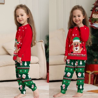 Bộ Đồ Ngủ Giáng Sinh In Hình Hoạt Hình, Hươu Mềm Cho Ông Già Noel - Phù Hợp Bố Mẹ Và Trẻ Em