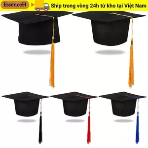 Mũ tốt nghiệp ESSENCEH, Mũ cối đại học tốt nghiệp 2024, Lễ tốt nghiệp trung học Lễ tốt nghiệp Đại học Mũ học thuật