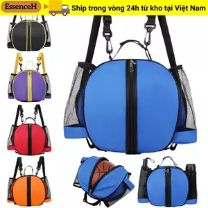 Túi đeo vai bóng rổ ESSENCEH, Thiết bị tập luyện dây đeo có thể điều chỉnh Túi bóng thể thao, Túi đựng thể dục Bóng đá ngoài trời Túi đựng bóng chuyền