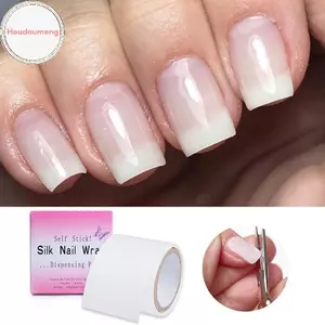 Hodou 1 Cuộn Sửa Chữa Móng Tay Lụa UV Gel Xây Dựng Sợi Pháp Dụng Cụ Làm Móng Tay Hình Thức Móng Tay Nối Dài Đầu Dính Stiers Bảo Vệ Móng Tay Stiers VN