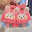 PNPIA- Mùa Đông Ấm Áp Trẻ Em Flip Cover Năm Ngón Tay Gov Hoạt Hình Thỏ Trẻ Em Đan Găng Tay Học Sinh Tiểu Học Găng Tay Viết 4-12 Tuổi