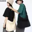 Túi xách KANGN, Túi đeo vai đa năng bằng vải Canvas, Túi Tote du lịch sức chứa lớn thời trang Túi đi học dành cho học sinh