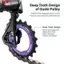 ECK Phụ Kiện Xe Đạp 18T Derailleur Phía Sau Ròng Rọc Bánh Xe Lập Dị Rỗng Chính Xác Mang Bộ Nâng Cấp Cho Hệ Thống Bánh Răng Đường Bộ HOT
