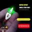 TOPTOOLCX Phao nhẹ, Led Slip Drift Tube phao câu cá điện tử, pin 311 Đèn báo phao tấn công Bobbers Câu cá đêm