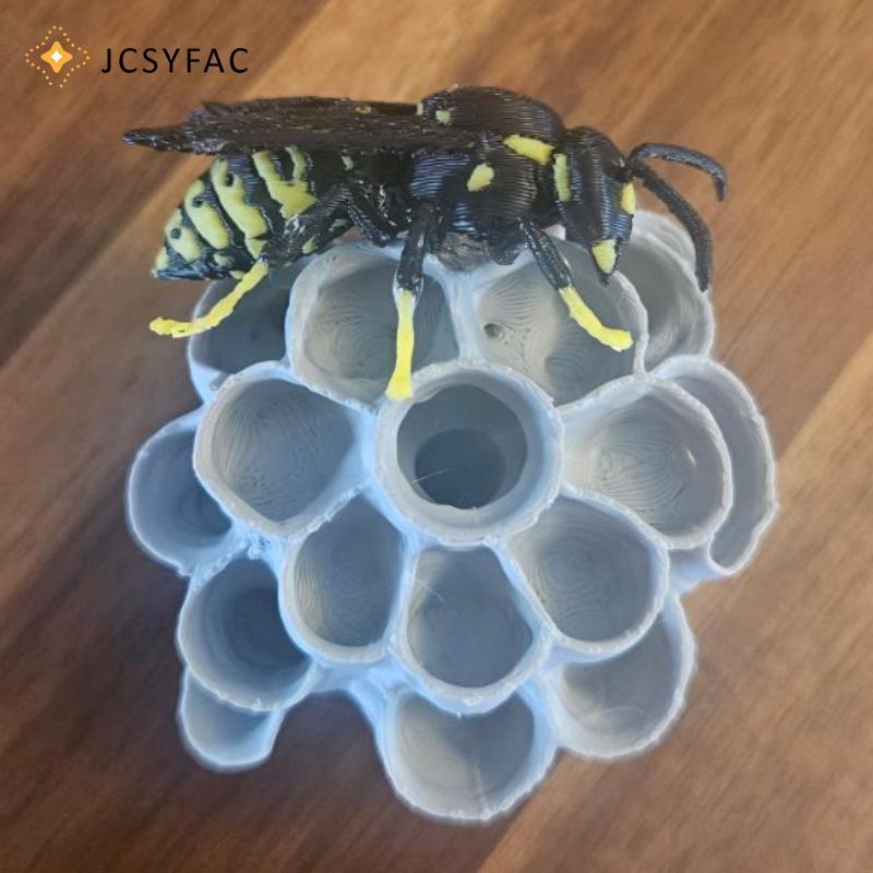 JCSYFAC Garden Tổ ong nhân tạo Tổ treo giả để kiểm soát dịch hại thân thiện với môi trường Mới