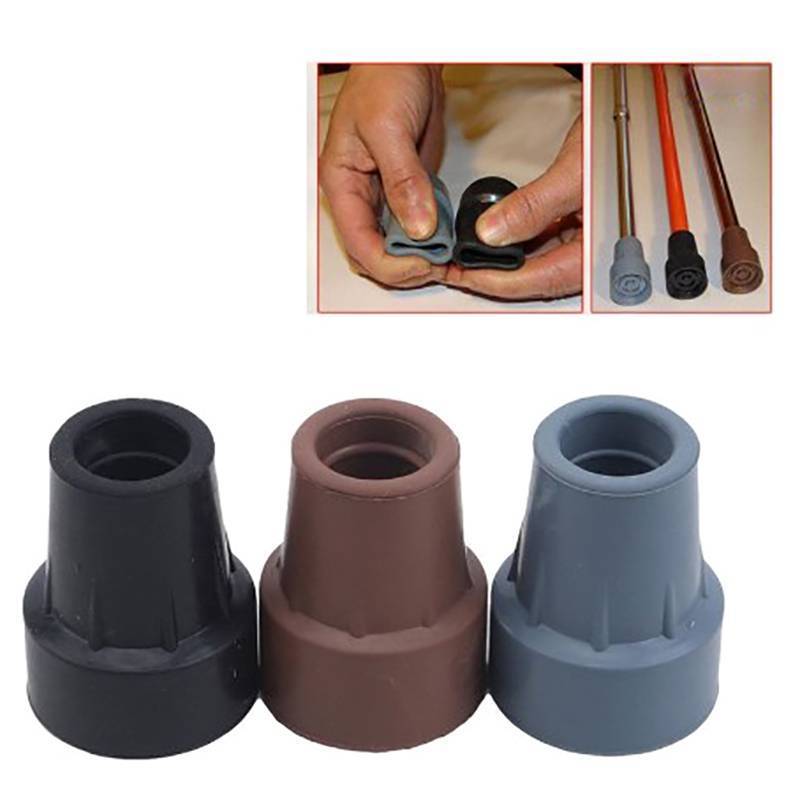 Alittlesetrtu 19mm Bền Cao Su Chống Trượt Nạng Đầu Miếng Lót Thay Thế Cho Gậy Đi Bộ mía VN