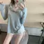 Bộ đồ thể thao phong cách Pure Desire dành cho nữ mùa hè Áo có mũ trùm đầu ngọt ngào cay + Quần short ống rộng thông thường eo cao Bộ đồ hai mảnh