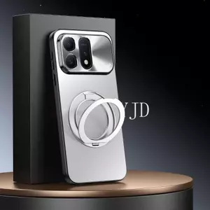 Ốp lưng YJD cho Honor Win Turbo Mạ điện Backboard 360°Ốp điện thoại chống rơi giá đỡ xoay