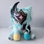 Genshin Impact Dottore Cat Plushie Game Merch Búp bê bông sang trọng ngồi dễ thương