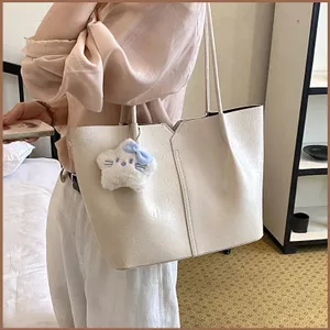 SQ11 2026 Mùa Hè Mới Dung Tích Lớn Túi Tote Thời Trang Đơn Giản Đa Năng Đi Lại Túi Đeo Vai Nữ