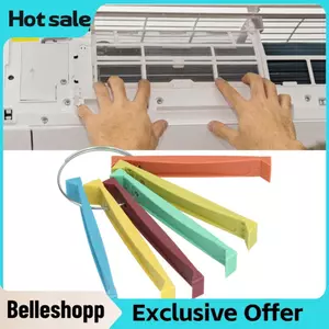 Belleshopp Bộ lược chải vây Fin Comb Dễ dàng sử dụng ABS FCR6 Chống mài mòn cho điều hòa không khí