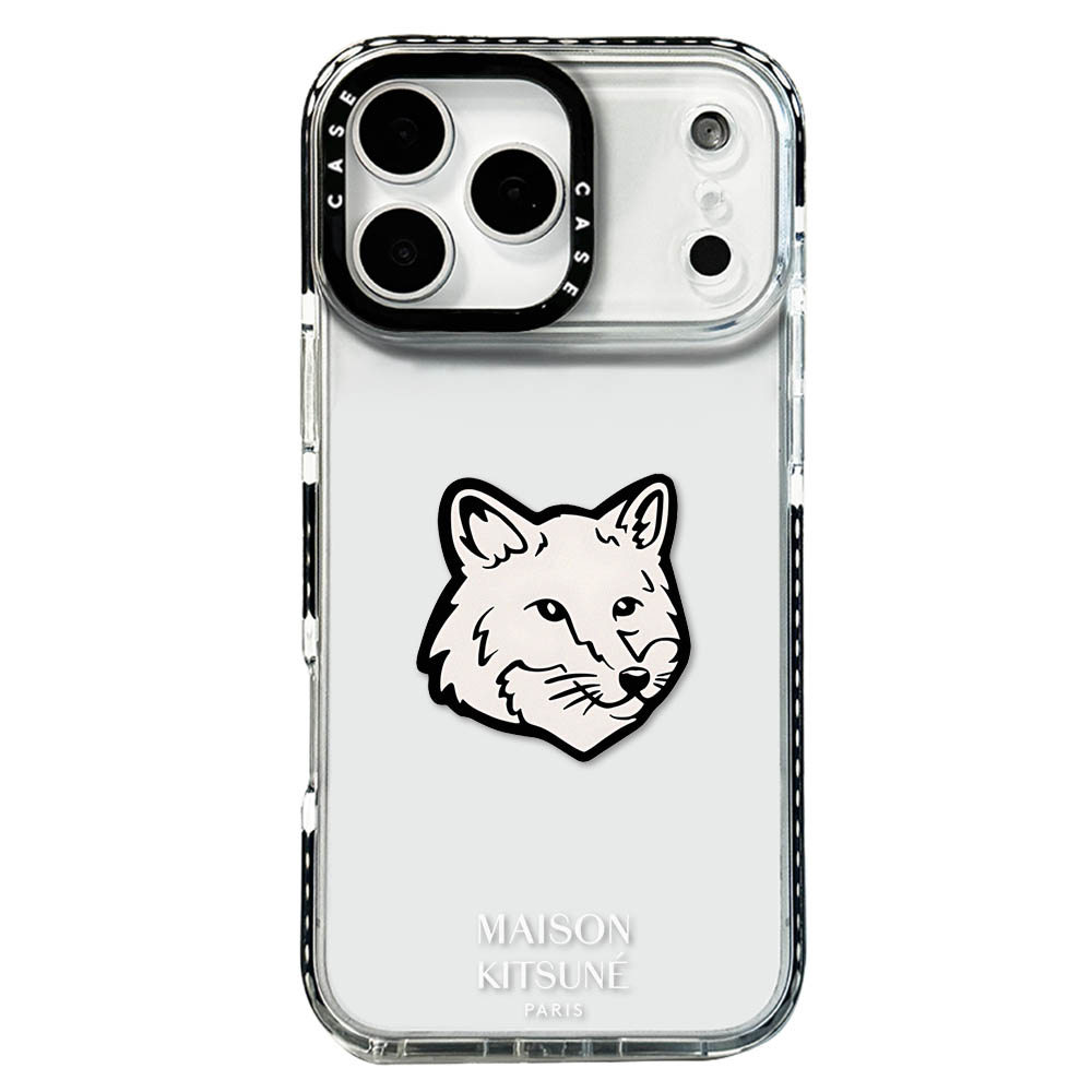 Ốp Điện Thoại Chân Dung Đầu Cáo Cho IPhone 17 Pro Max 17 16 Plus 15 Pro Max 14 13 12 11 Pro Max KIYP