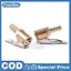 Đầu nối van bơm hơi lốp ô tô bằng đồng thau Air Chu Tyre Clip Bộ chuyển đổi ô tô Lo-on