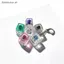 # HB # LED Bàn Phím Móc Khóa Fidget Đồ Chơi Pha Lê Clier Đồ Chơi Cảm Giác Để Giảm Căng Thẳng Bàn Phím Móc Khóa Fidget Tiện Ích Dành Cho Người Lớn Trẻ Em.