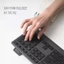 Bàn phím không dây HyperWork SilentKey HPW-KB.CT 01-BLK - Bảo Hành 12 Tháng