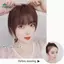 Springevenstar Phong Cách Pháp Tổng Hợp Giả Nổ Tóc Giả Tóc Giả Mảnh Tóc Tự Nhiên Tóc Giả Phần Mở Rộng Tóc Nữ Tạo Kiểu Tóc Phụ Kiện Springevenstar