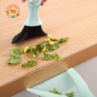 CANAMEK Mini Tiện Dụng Bàn Phím Để Bàn Quét Bụi Bàn Chải Làm Sạch Góc Chổi Chảo Bộ Có Tay Cầm Dụng Cụ Vệ Sinh Gia Đình CSF