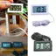 FY-10 Mini LCD Nhiệt Kế Kỹ Thuật Số Bể Cá Nước Tắm Máy Kiểm Tra Nhiệt Độ Màn Hình Cảm Biến Nhiệt Độ Nhúng MỚI