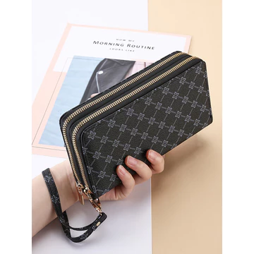 ví cầm tay nữ ví cầm tay nữ sang chảnh 2026 Phong Cách Mới Ví Dài Ví Ly Hợp Ví Điện Thoại Di Động Túi Đựng Tiền Xu Nữ Dung Tích Lớn Đựng Thẻ Tiền Mặt Tất Cả Trong-