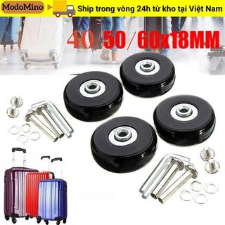 MODOMINO 57-59MM Phụ tùng vali Trục chống linh hoạt Im lặng Thay thế bánh xe sửa chữa