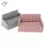 HFTOY Nhà Búp Bê Sofa Micro Cảnh Handmade Lắp Ráp Mô Hình DIY Nội Thất Thu Nhỏ Chơi Nhà Phong Cảnh Búp Bê Phụ Kiện ~