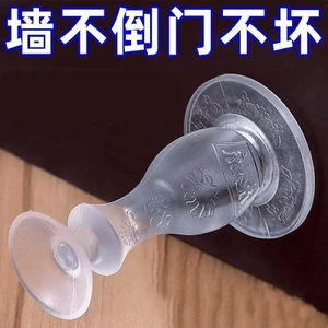 Nút Chặn Cửa Silicon Chống Va Chạm Miếng Dán Không Đục Lỗ Sáng Tạo Cửa An Toàn Thẻ Cửa Tắt Tiếng Cắm Cửa Chặn Cửa Tiện Dụng
