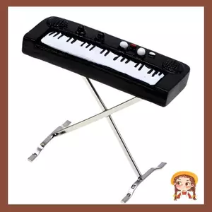 Mô hình bàn phím điện tử thu nhỏ Li Hình cho nhà búp bê trưng bày đồ chơi giáo dục