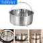 Giỏ hấp bằng thép không gỉ Máy rửa gạo Máy hấp Chèn Nồi cơm điện Lưới hấp cho bánh bao Bun Pasta Bánh bao