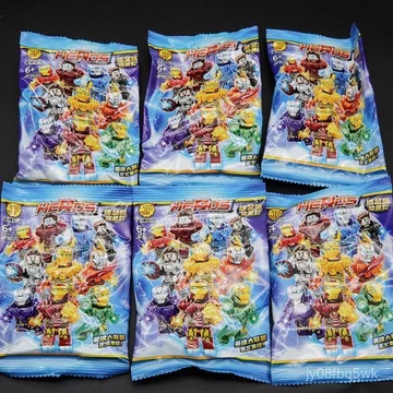 Túi mù mô hình nhân vật Iron Man Marvel lego minifigures đồ chơi lắp ráp lego thông minh cho bé trai giá sỉ