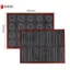 Thảm nướng bánh silicon đục lỗ Chống chịu nhiệt 40x30 Macaron Pastry Pad VN