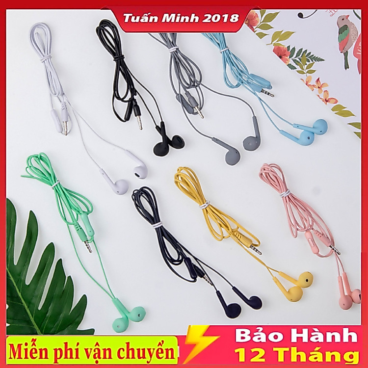 Tai Nghe Nhét Tai U19 Thiết Kế Thể Thao Cho Điện SamSung Oppo IP Jack 3.5mm Chống Rối Nghe Nhạc Đàm Thoại