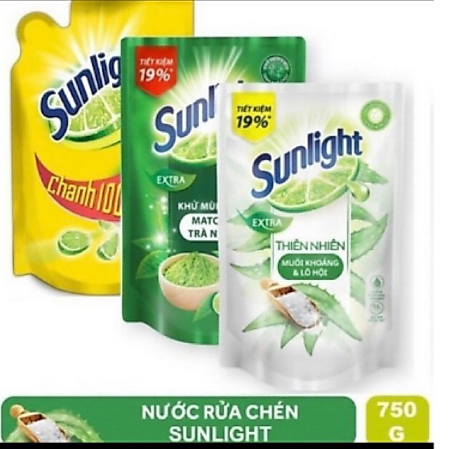 Nước Rửa Chén/ Bát Sunlight Túi