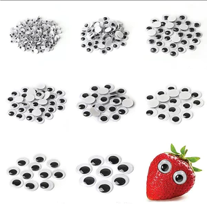Set mắt thú tự dán tiện lợi size 4mm - 50mm, phụ kiện handmade