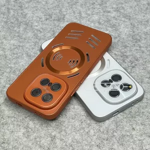 Ốp Điện Thoại Cho IQOO15 15Ultra Z11 Đi Kèm Phim Ống Kính Từ Tính Rỗng Ống Kính Bao Gồm Tất Cả Chống Sốc