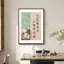 Phong Cách Trung Hoa Mới Rộng Tâm Mang Lại Bức Tranh Canvas Thư Pháp Phước Lành, Nghệ Thuật Treo Tường Thẩm Mỹ Thời Nhà Tống Với Khẩu Hiệu Tự Biển Núi Để Trang Trí Phòng Khách